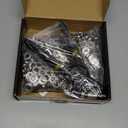 Grommet Tool Kit, 3/8 inch Handheld Eyelet Kit Manual Grommet Press Machine with 500 pcs 10 mm Grommets