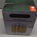 FOCUSLINE 24 Pack 9 Oz Clear Plastic Champagne Flutes, Stemless Plastic Champagne Glasses Clear, Heavy Duty Toasting Glasses, Shatterproof and Disposable Cups Perfect For Any Party