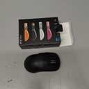 MELOGAGA Wireless Gaming Mouse, 2.4G/Bluetooth 5.4/USB-C 3-Mode Wired/Cordless Game Mice with 8 Adjustable DPI, Ergonomic Rechargeable Computer Mouse for PC, Mac, PS5, Tablet -Black