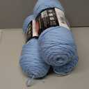 3 x RED Heart Super Saver Yarn, Light Blue