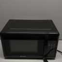 Emerson MW7302B Compact Countertop Microwave Oven with Touch Control, LED Display, 700W, 10 Power Levels, 6 Auto Menus, Glass Turntable and Child Safe Lock, 0.7 Cu., Ft. Black
