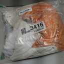 Orange Grey Throw Blanket Abstract Art Painting Blankets Soft Plush Fleece Blankets for Women Men Kids Birthday Gift 60"X50"