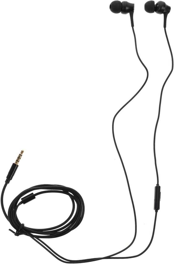 ARTIBETTER -Ear Earphones Call Answer Volume Control Earbuds Headphones for Desk Random