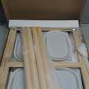 Frogprin Sensory Table for Toddlers 1-3, Kids Table with 3 Storage Bins Writable Lids, Sensory Activity Table, Play Sand Table for Indoor Outdoor