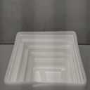 Buffet Risers, Food Display Risers for Party, White Acrylic Risers Display Stand for Buffet Table, Catering Displays for Dessert, Cube Box Nesting Riser with Hollow Bottoms (5"x6"x7"x8"x9"x10" 6 PCS)