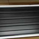 PVC Slat Wall Paneling 4x8 ft, Black Slatwall Panel for Storage