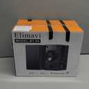 Powered Bookshelf Speakers, 30W X 2 Turntable Speakers with 4 Inch Woofer, Record Player Speakers with AUX Input for PC and TVs,Wood Grain Color for Wall Mounting (Brown)