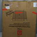 Fire Beauty 3-Panel Folding Fireplace Screen with Magnetic Hinged Doors, Solid Wrought Iron Panels Fire Spark Guard