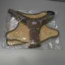 AUROTH Tactical Harness for Large Dogs No Pull Adjustable Pet Harness Reflective K9 Working Training Easy Control Military Service Pet Vest Army Yellow XL (XL(Neck:20-31",Chest:26-42"),75-135 lbs)