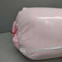 BATTOP Pregnancy Pillows for Sleeping- U Shaped Full Body Maternity Pillow, Pregnancy Pillow for Side Sleepers with Removable Cover, Supports Back, Hips, Belly & Legs (Pale Pink)