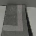 YDKGL Non Slip Bath Mat, Rubber Backing Ultra Thin Bathroom Rugs Fit Under Door Quick Dry Super Absorbent Washable Bath Rug Shower Mat for Bathroom Floor Bathtub Shower Sink, Easy Care Gray 16"x 24"