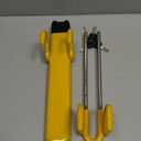 Tevlaphee Steering Wheel Lock - Heavy Duty Antitheft Device and Car Security Lock with Adjustable Locking and 3 Keys - Great Vehicle and Truck Deterrent (Yellow)