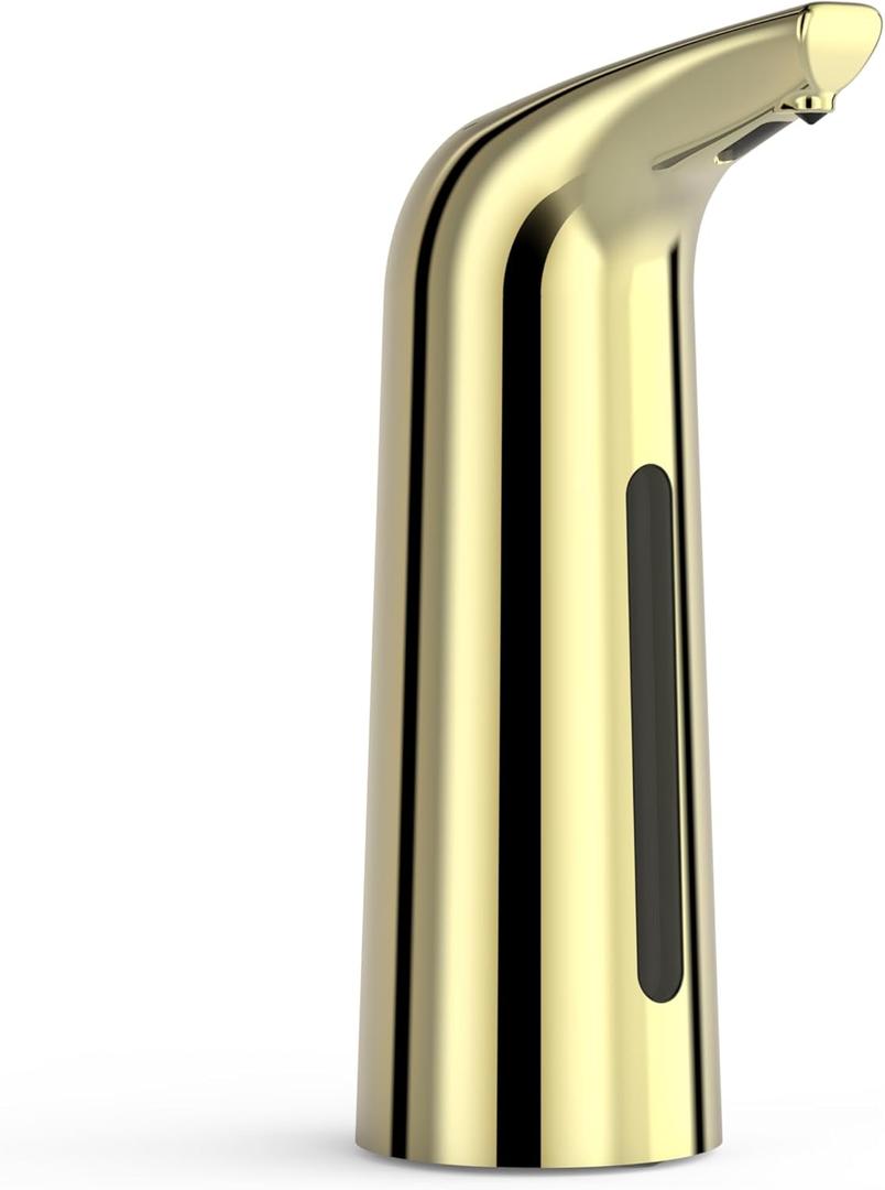 Automatic Soap Dispenser Touchless, 4 Adjustable Levels, Auto Hand Soap Dispenser, Infrared Motion Sensor, Kitchen & Bathroom