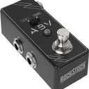 Rock Stock ABY Pedal A/B Switch, Guitar Signal Splitter/Switcher, True Bypass Footswitch for Amps & Pedalboards, AB Pedal Guitar, Loop Switcher Pedal, Guitar Pedal Switcher, Switch Box