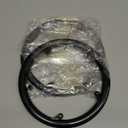 2pcs 48 Teeth 9.5cm 5 Holes Bicycle Bike Crankset Chain Wheel Cover Protection Chain Wheel Protective Black Replace Parts