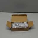 Design House Door Stops, Rubber Cushion Stoppers, Floor-Mounted, Heavy-Duty Zinc, Easy Installation, 5-Pack, Satin Nickel, 1.75 in. Diameter x 1.25 in. H, 181883