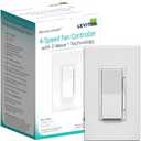 Leviton Decora Smart Fan Speed Controller, Z-Wave Plus, ZW4SF
