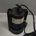 Acquaer 1/3 HP Automatic Submersible Water Pump, 115V Sump Pump with 3/4 Garden Hose Check Valve Adapter,2160 GPH High Flow Water Removal for Swimming Pool Cover Hot Tubs Flooded House Basement