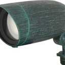 Nuvo SF76/655 One Light Flood Outdoor Security and Landscape Floodlight, 50W/120V, 6 in, Antique Verdi