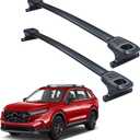 DBXB-RV Roof Rack Crossbars Compatible with Honda CR-V 2023 2024 2025 Heavy Duty 300lb FullAluminum Black Matte.