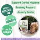 Nature Gnaws Tripe Twists for Dogs 4-5" (20 Count) - Crunchy Grain Free Reward Snack for Small, Medium & Large Breeds - Natural Beef Dog Chew Treats - Rawhide Free