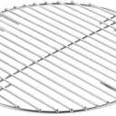 Campingmoon Stainless Steel Round Cooling Rack Baking Steaming Roasting Rack,Cooking Grid Grill 27cm (10.6inches Diameter,W27)