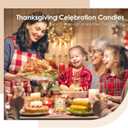 6Pack/54oz Non-Toxic Scented Candle Set, Fall Winter Candles, Decorative Holiday Candles for Women Men, 9oz Apple/Cinnamon/Pumpkin/Vinilla/Cocoa/Maple Soy Christmas Scented Candle for Holiday Gifts