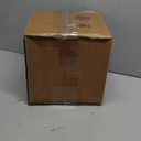 Aspen Creative 30363-2A, Bell Clip-On Chandelier Lamp Shade, Off-White, 4" Top x 5" Bottom x 5" Slant Height, Set of 2