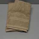 Tens Towels Pack of 2 Bath Mats 100% Cotton, 20 x 32 Inches, Super Absorbent, Hotel Quality Premium Floor Towels, Luxurious, Soft & Quick Dry, Not a Bathroom Rug, Beige