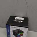 Temperature Display CPU Cooler 4 Heat Pipes 90mm/120mm RGB PWM Fan for AMD:AM4/AM5/INTEL LGA1700/1200/115X (Black, 120mm)