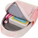 Lightweight Cute Kids Backpack for School Kindergarten Elementary Backpacks for Gilrs ages 6-8-10 (Pink Cream)