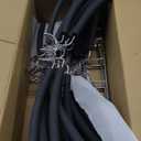 Nature Smile No Shoulder Bump Multiple Sweater Coat Clothes Hangers, Multi Layers Space Saving T Shirt Blouse Rack(4 Pack Black Color)