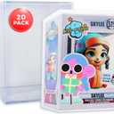 20-Pack Hard Acrylic Funko Pop Protector Display Case (4"), Stackable Display Case, Crystal Clear, 2.5mm Thick, Made in USA by Gary Plastic Packaging