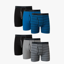 Hanes Men's Boxer Briefs, Cool Dri Moisture-Wicking Underwear, Cotton No-Ride-up for Men, Multi-Packs, XL