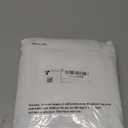 Chyhomenyc White Curtains 72 Inch Length 2 Panels Set, Faux Linen Textured Light Filtering Soft Airy Privacy Farmhouse Curtain Drapes for Living Room Bedroom, 40 Wx72 L Inches