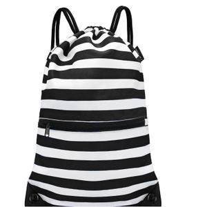 HOLYLUCK Drawstring Backpack Bag Sport Gym Sackpack