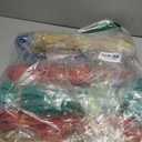 Kitchentoolz 96 Pack Moving Bands & Moving Blankets – Heavy-Duty Rubber Mover Bands in 4 Sizes – 24 Each of 25", 30", 36", 42" – Secures Furniture, Drawers, Supplies