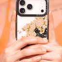 Bouvardia for iPhone 17 Pro Max Case, Cute Girly Design for Women, Shockproof & Aesthetic, Floral: Sakura