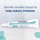 Tucks Triple Relief Hemorrhoidal Cream, Maximum Strength Pain Relief from Burning, Itching and Discomfort, with Witch Hazel, Treatment, Brand Used by Hospitals, 0.9oz. (26g)