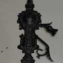 Candle Sconce,Metal Gothic Wall Decorations-Rustic Home Decor-Black Wall Candle Sconces,Ideal for Stick Candles