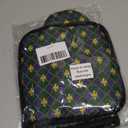 Happy Mardi Gras Purple Plaid Oven Mitts and Pot Holders Sets Heat Resistant Non Slip Gold Fleur De Lis Kitchen Gloves Hot Pads Potholders 2 Pack Set Mardi Gras Decor for Chef Cooking Bakers Kitchen