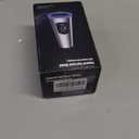 LED Faucet Head Replacement 4 Function Universal Temperature Display Pull Down Kitchen Faucet Head with 15 Adapters Compatible with American Standard/Kohler/Moen/Delta, Sink Sprayer Head, Chrome