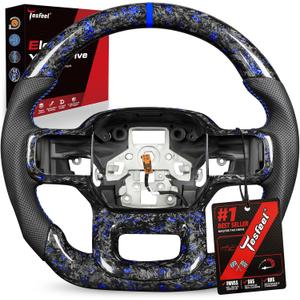 Forged Carbon Fiber Steering Wheel for F150 Raptor 2021-2025 Gen 3
