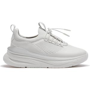 clove Forte Shoes for Doctors & Nurses, Fluid Resistant, Easy to Clean, Slip Resistant, Comfortable for 12+ Hour Standing Shifts, Elastic & No-Tie Laces, Sneakers for Men & Women (Brilliant White, 11.5 Women/10 Men)