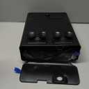 Turtle Tank Filter w/ U-V Light for Large 40-150 Gal Tank 4-Stage Flow Adjustable Low Water Level Internal Deodorization Green Clean Machine Killing Cloudy Saltwater Freshwater Aquarium Crystal Clear