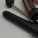 5 in 1 Wand Curling Iron Set, Hair Styling Tools with Thermal Brush and 4 Interchangeable Ceramic Barrels from 1/2 to 1 1/2 inch, Fast Heating, Dual Voltage Hair Curler, Gifts for Women (Rose Gold)