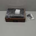 Vinyl Record Player with Speakers Vintage Turntable for Vinyls Records BeltDriven Turntables 3Speed Bluetooth Playback Headphone AUX RCA Line LP Vinyls Players for Sound Enjoyment Retro Brown