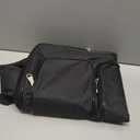 PENINSULA LOVE 8K Art Portfolio Carry Bag Waterproof Artist Portfolio Case Portable Artist Tote Bag Adjustable Art Supplies Storage Backpack Canvas Carrying Case with Tote for Men Women (black)