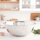 Ybmhome Heavy Duty Deep Quality Stainless Steel Mixing Bowl for Serving Mixing Baking and Cooking (22 Quart)