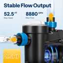VIVOHOME Self Primming in/Above Ground Swimming Pool Pump w 1.25'' & 1.5" & 2.0'' Unions Energy Saving w/Strainer Baske, 8880 GPH